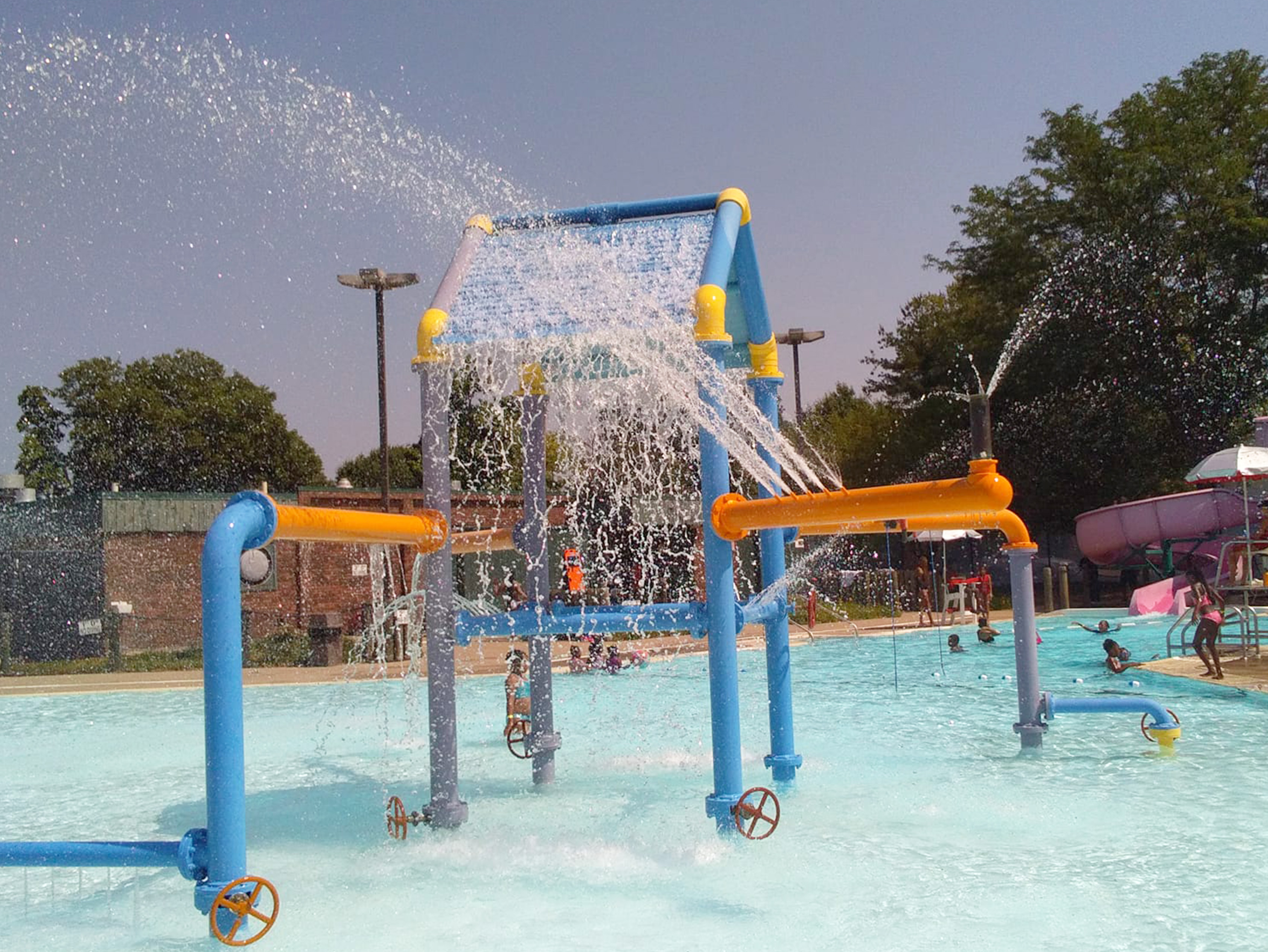 Explore our pools and splash pads!