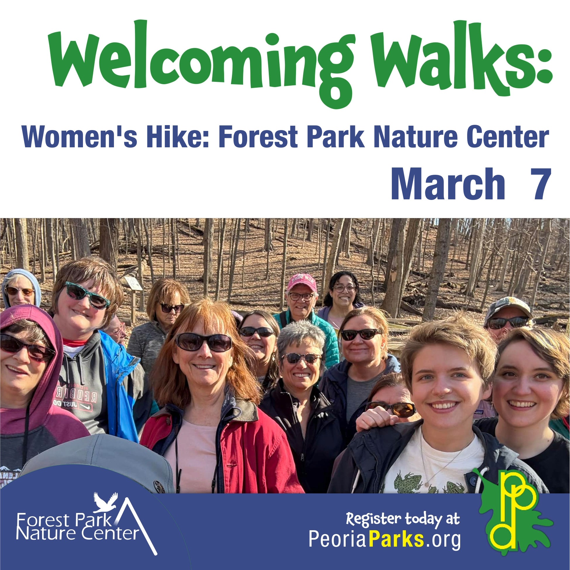 Woman’s Welcoming Walk